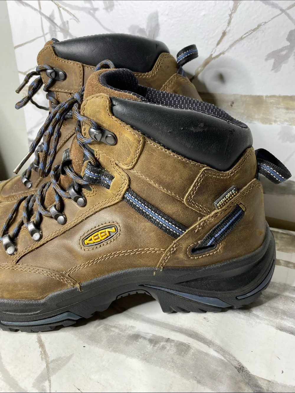 KEEN Utility Braddock Mid Waterproof Steel Toe Work Boots